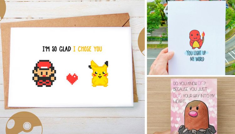 Adorable Valentine's Cards for Your Pokémon-Loving Sweetheart | Loading ...